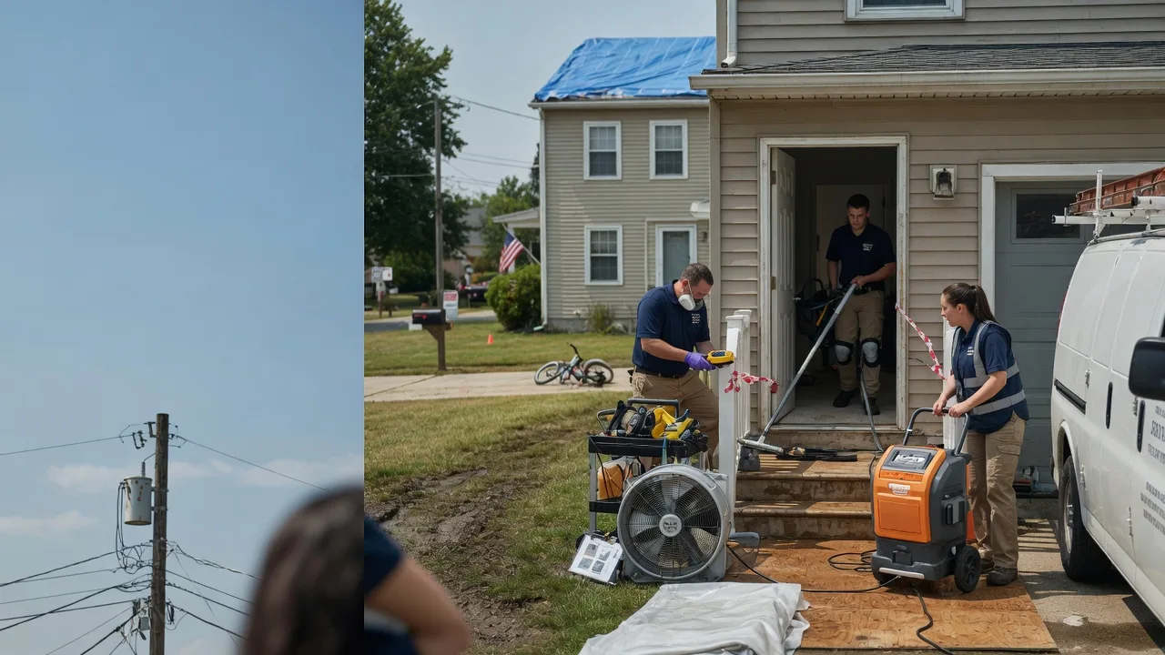 Water Damage Repair in Whitmore Lake, MI near me